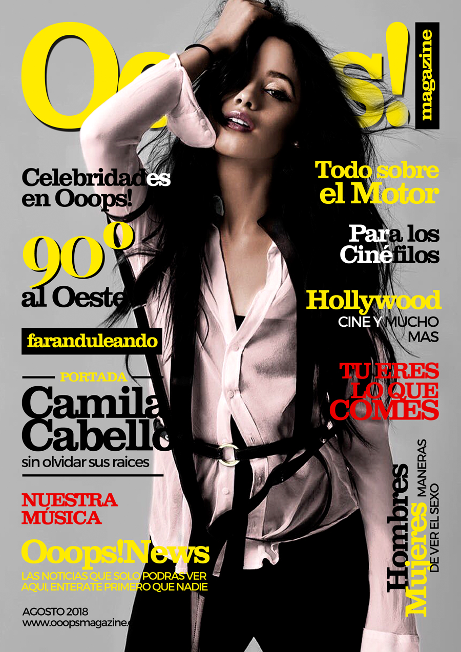 Camila Cabello portada en Ooops! Magazine